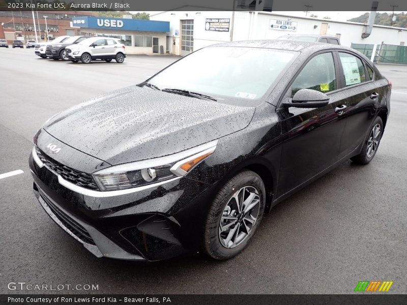 Aurora Black / Black 2023 Kia Forte LXS