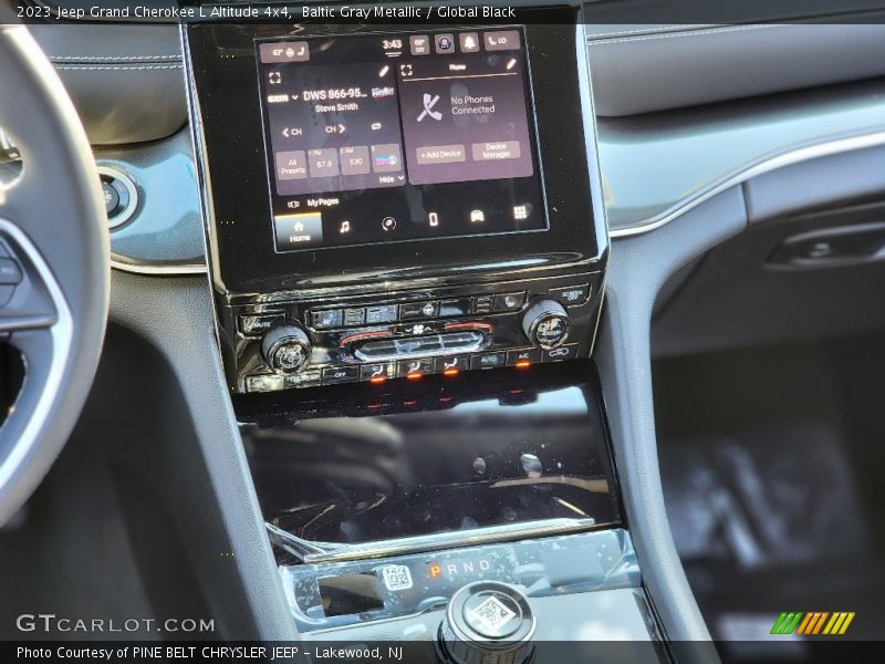 Baltic Gray Metallic / Global Black 2023 Jeep Grand Cherokee L Altitude 4x4