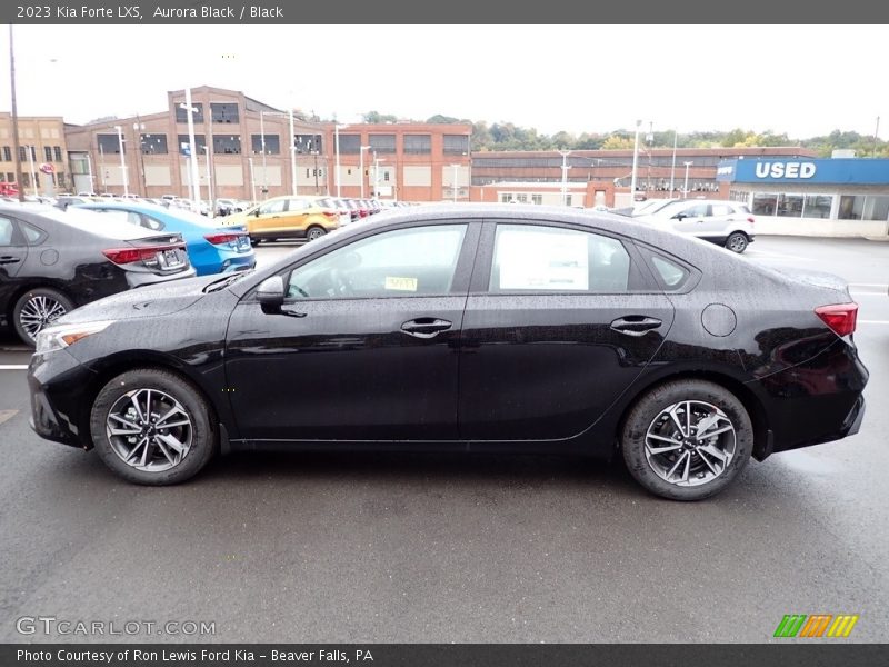 Aurora Black / Black 2023 Kia Forte LXS