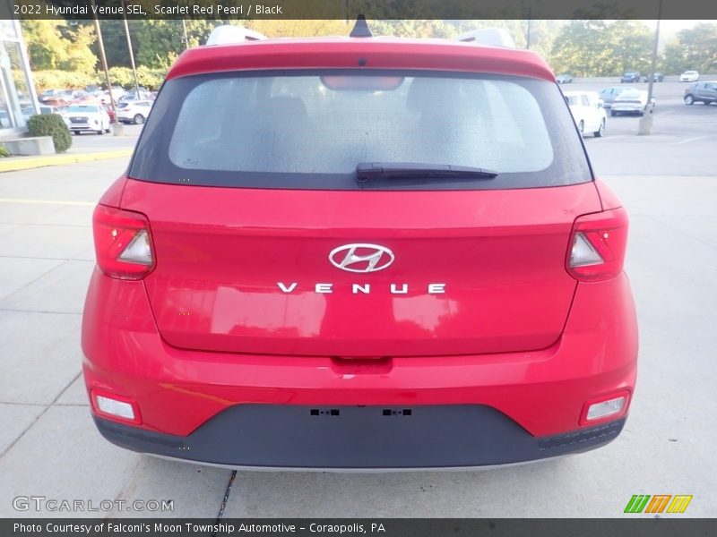 Scarlet Red Pearl / Black 2022 Hyundai Venue SEL