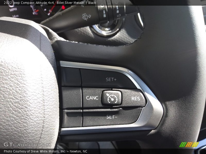 Billet Silver Metallic / Black 2022 Jeep Compass Altitude 4x4