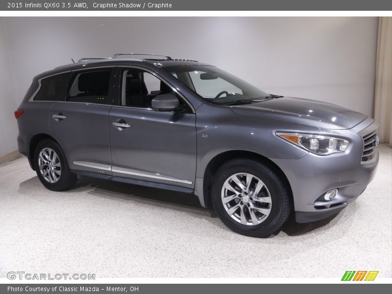 Graphite Shadow / Graphite 2015 Infiniti QX60 3.5 AWD
