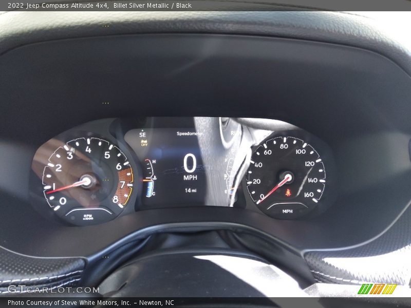 Billet Silver Metallic / Black 2022 Jeep Compass Altitude 4x4