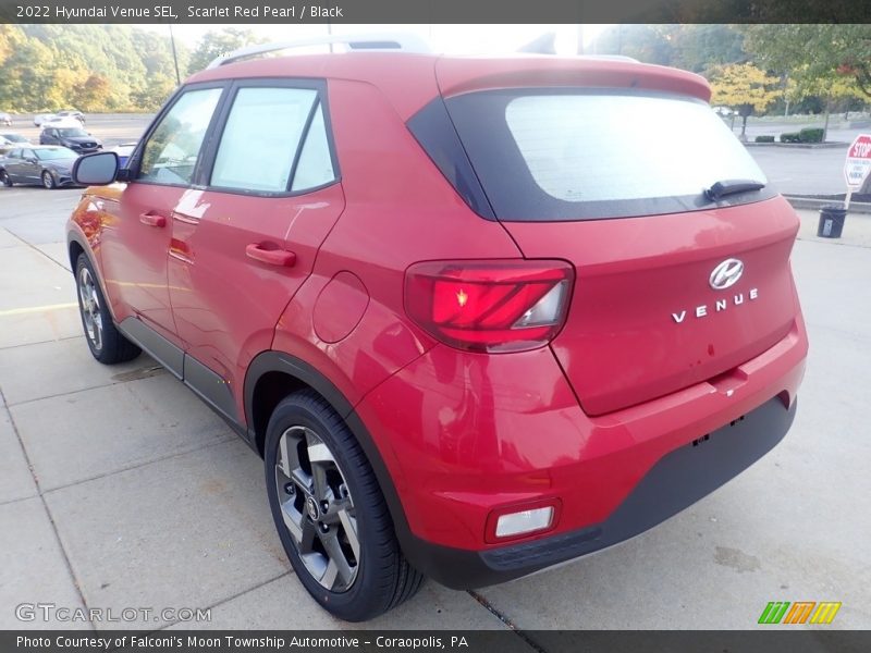 Scarlet Red Pearl / Black 2022 Hyundai Venue SEL