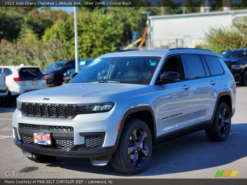 Silver Zynith / Global Black 2023 Jeep Grand Cherokee L Altitude 4x4