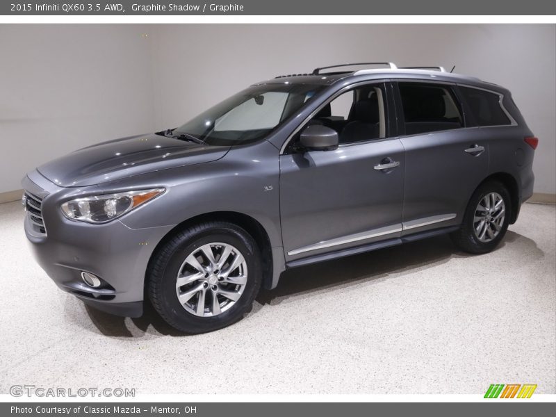 Graphite Shadow / Graphite 2015 Infiniti QX60 3.5 AWD
