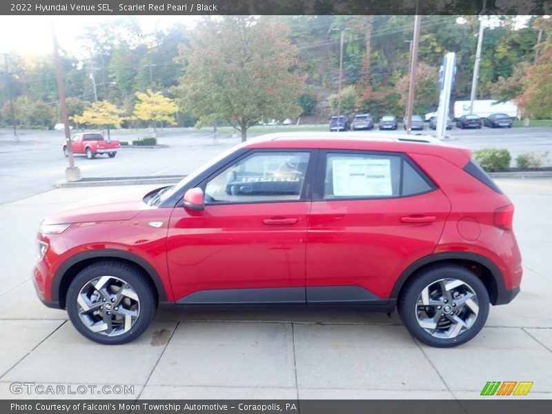 Scarlet Red Pearl / Black 2022 Hyundai Venue SEL