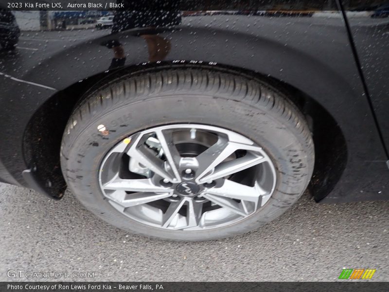 Aurora Black / Black 2023 Kia Forte LXS