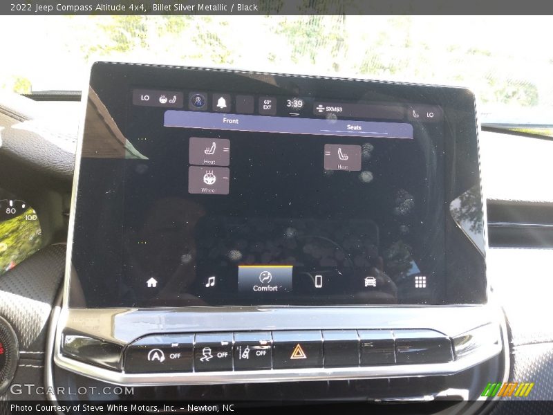 Billet Silver Metallic / Black 2022 Jeep Compass Altitude 4x4