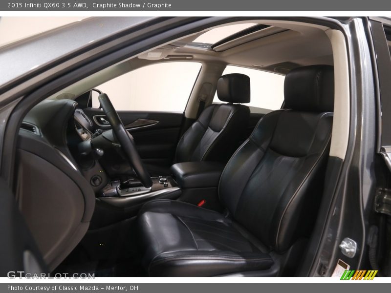 Graphite Shadow / Graphite 2015 Infiniti QX60 3.5 AWD