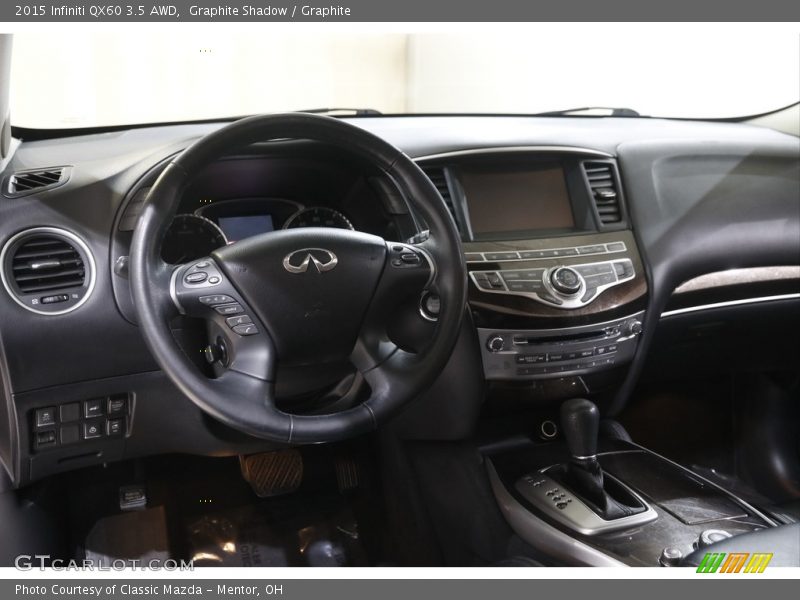 Graphite Shadow / Graphite 2015 Infiniti QX60 3.5 AWD