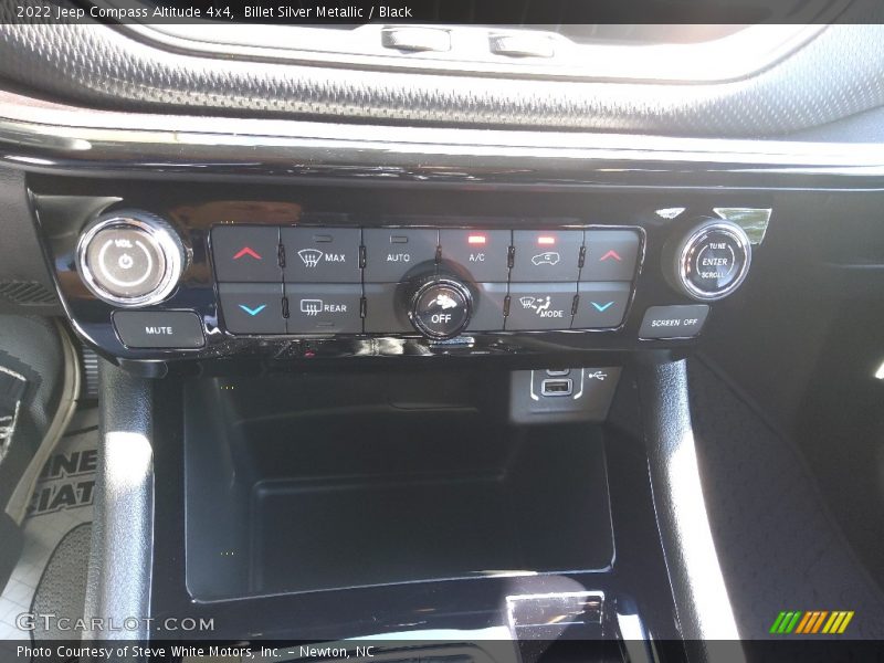 Billet Silver Metallic / Black 2022 Jeep Compass Altitude 4x4
