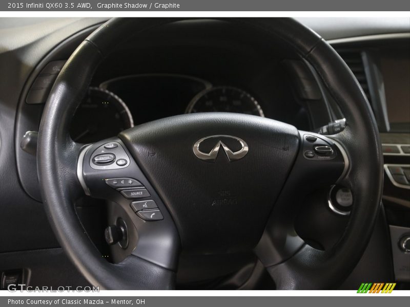 Graphite Shadow / Graphite 2015 Infiniti QX60 3.5 AWD