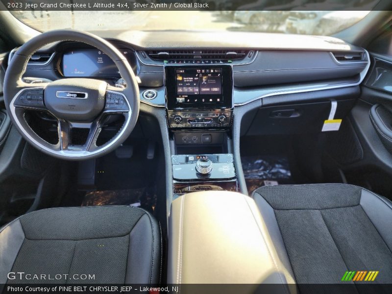Silver Zynith / Global Black 2023 Jeep Grand Cherokee L Altitude 4x4