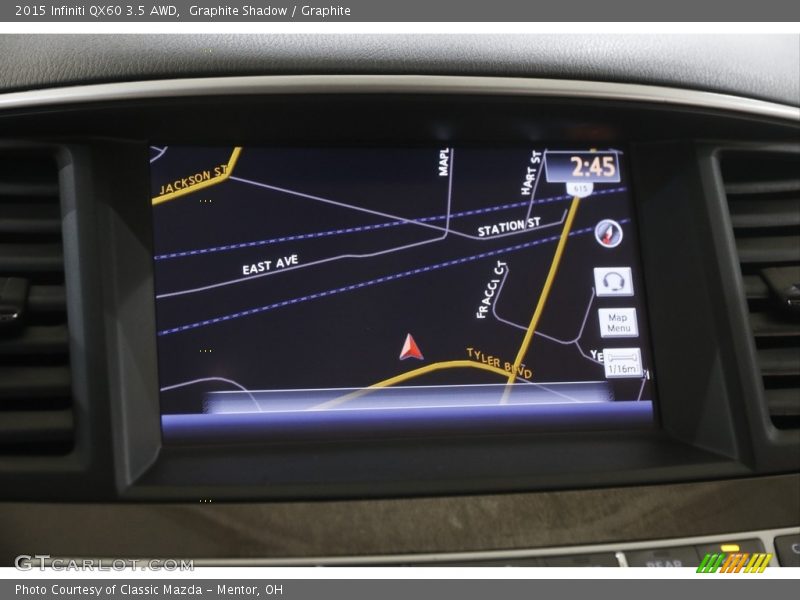 Graphite Shadow / Graphite 2015 Infiniti QX60 3.5 AWD