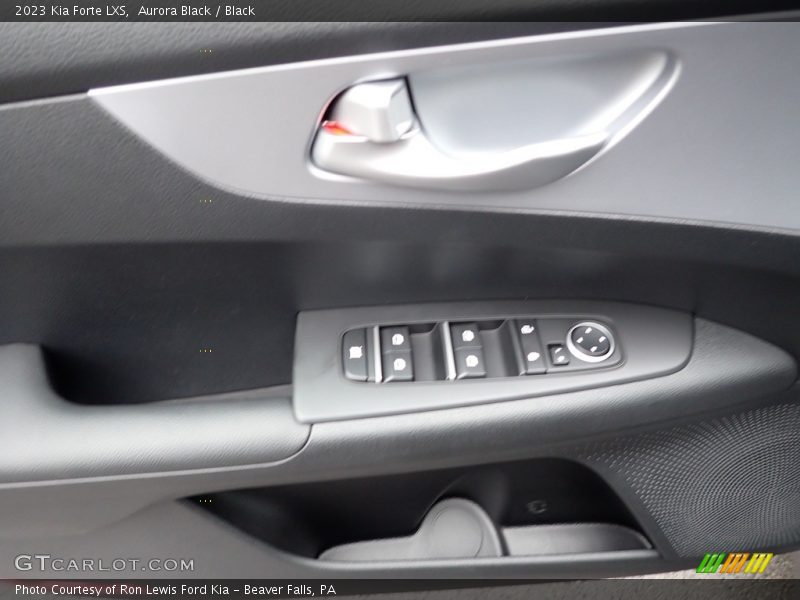 Aurora Black / Black 2023 Kia Forte LXS