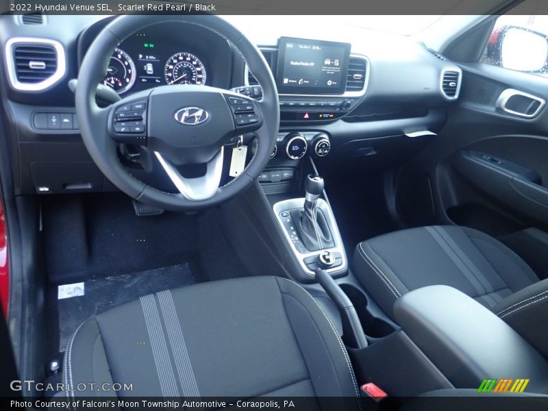 Scarlet Red Pearl / Black 2022 Hyundai Venue SEL