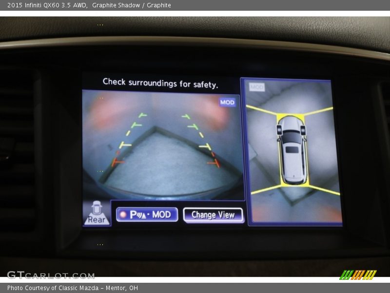 Graphite Shadow / Graphite 2015 Infiniti QX60 3.5 AWD