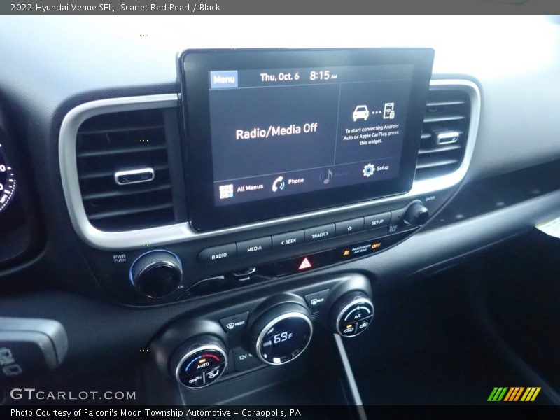 Scarlet Red Pearl / Black 2022 Hyundai Venue SEL