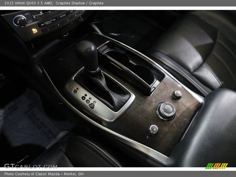 Graphite Shadow / Graphite 2015 Infiniti QX60 3.5 AWD