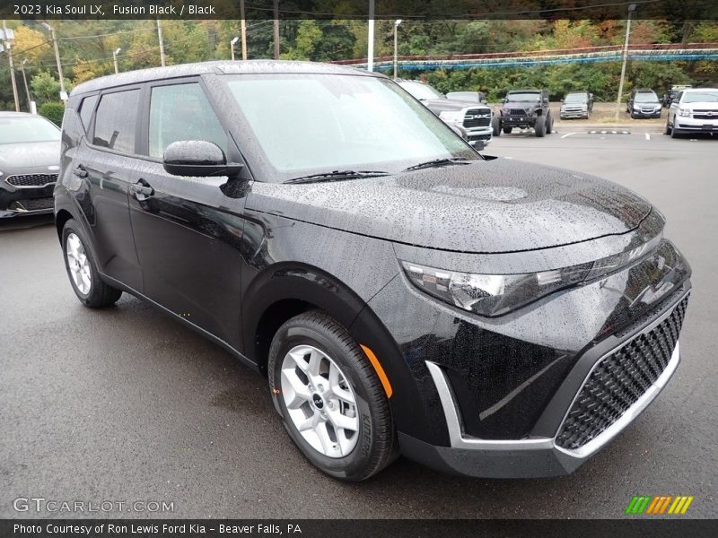 Fusion Black / Black 2023 Kia Soul LX