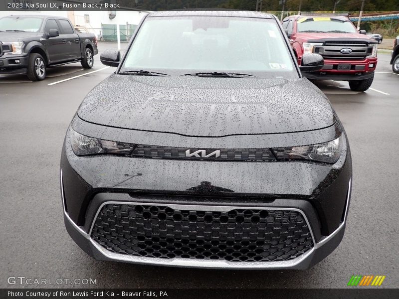 Fusion Black / Black 2023 Kia Soul LX