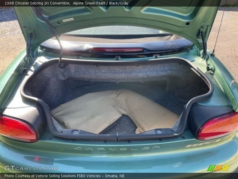  1998 Sebring JXi Convertible Trunk
