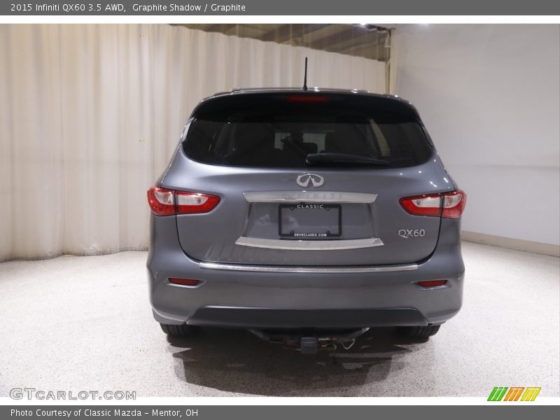 Graphite Shadow / Graphite 2015 Infiniti QX60 3.5 AWD