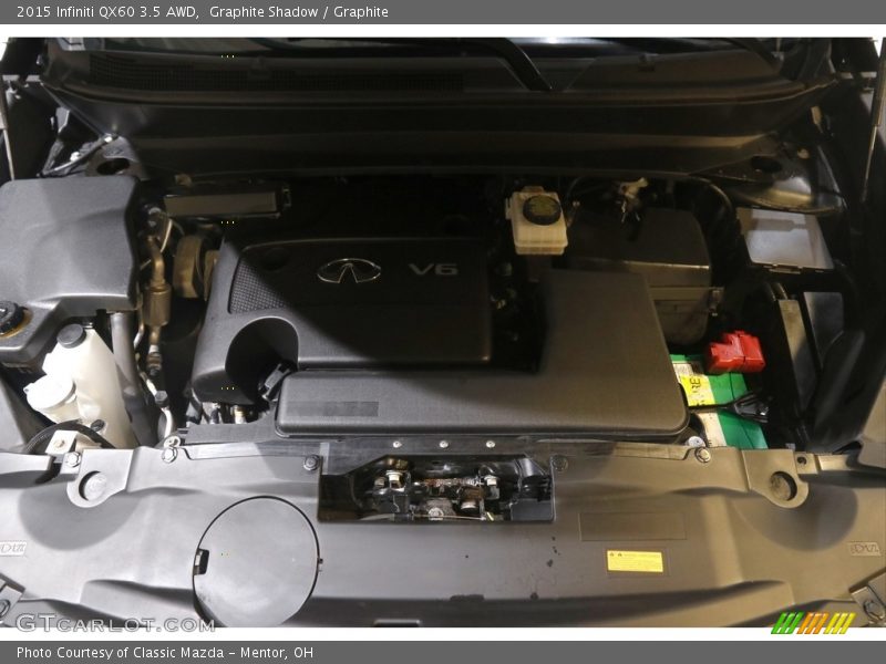Graphite Shadow / Graphite 2015 Infiniti QX60 3.5 AWD