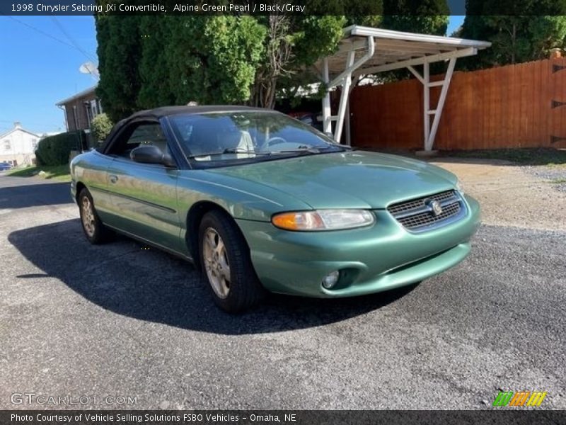  1998 Sebring JXi Convertible Alpine Green Pearl