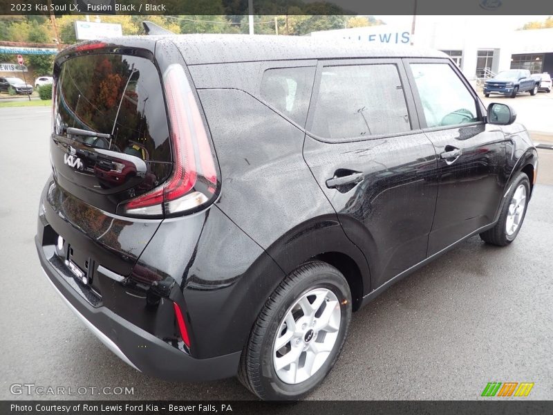 Fusion Black / Black 2023 Kia Soul LX