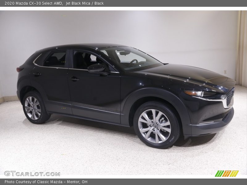 Jet Black Mica / Black 2020 Mazda CX-30 Select AWD