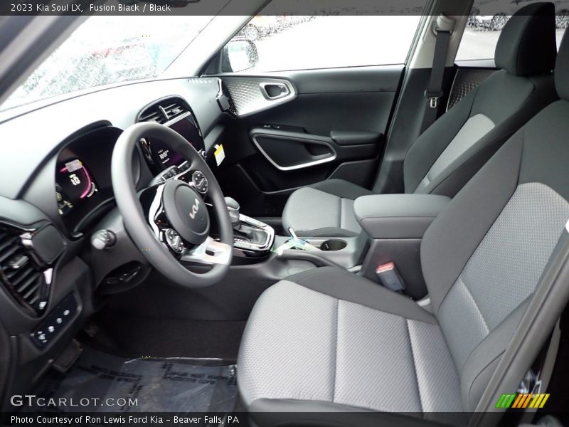 Fusion Black / Black 2023 Kia Soul LX