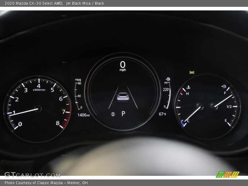 Jet Black Mica / Black 2020 Mazda CX-30 Select AWD
