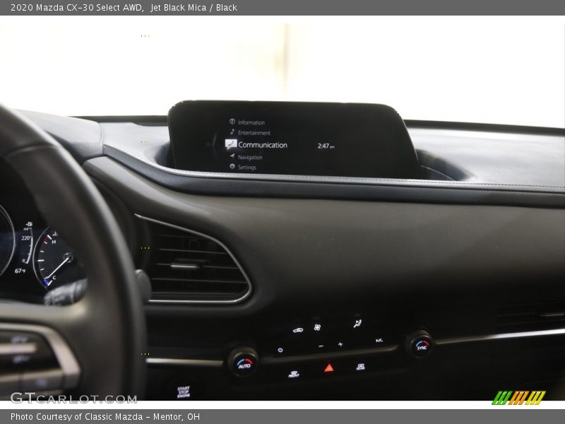 Jet Black Mica / Black 2020 Mazda CX-30 Select AWD
