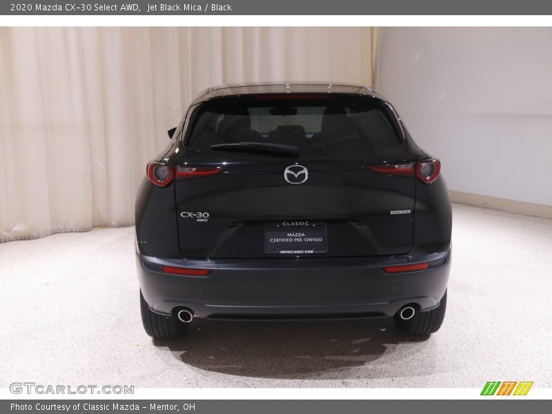 Jet Black Mica / Black 2020 Mazda CX-30 Select AWD