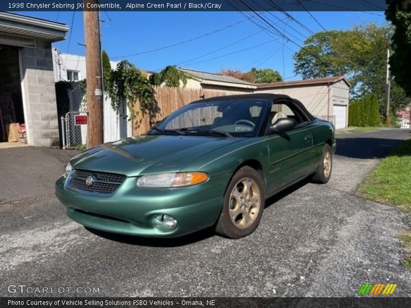 Front 3/4 View of 1998 Sebring JXi Convertible