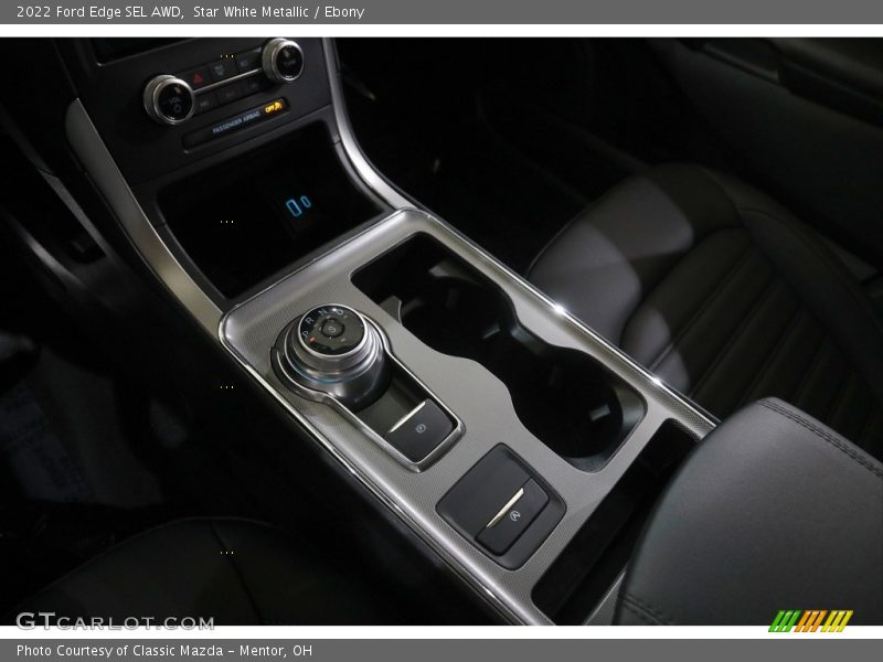 Star White Metallic / Ebony 2022 Ford Edge SEL AWD