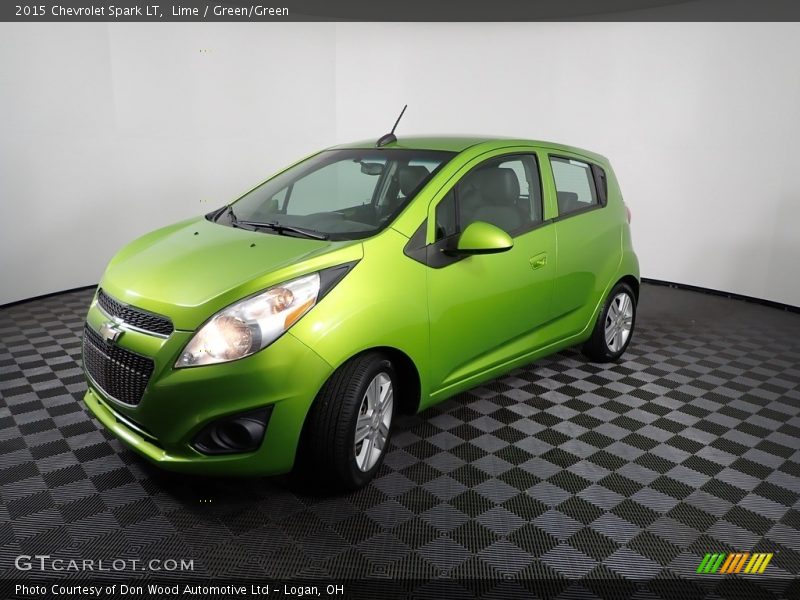 Lime / Green/Green 2015 Chevrolet Spark LT