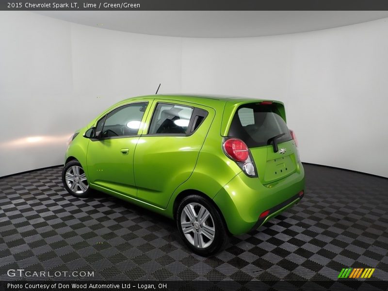 Lime / Green/Green 2015 Chevrolet Spark LT