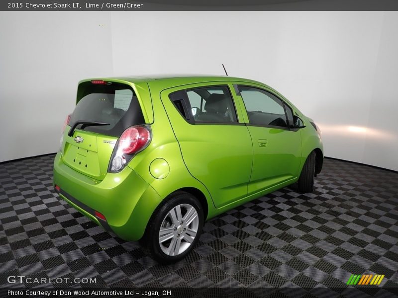 Lime / Green/Green 2015 Chevrolet Spark LT