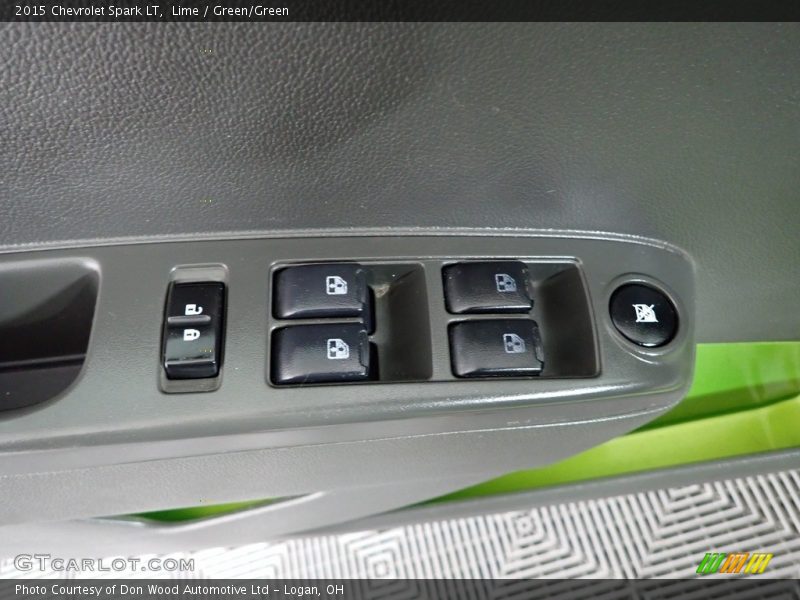 Lime / Green/Green 2015 Chevrolet Spark LT