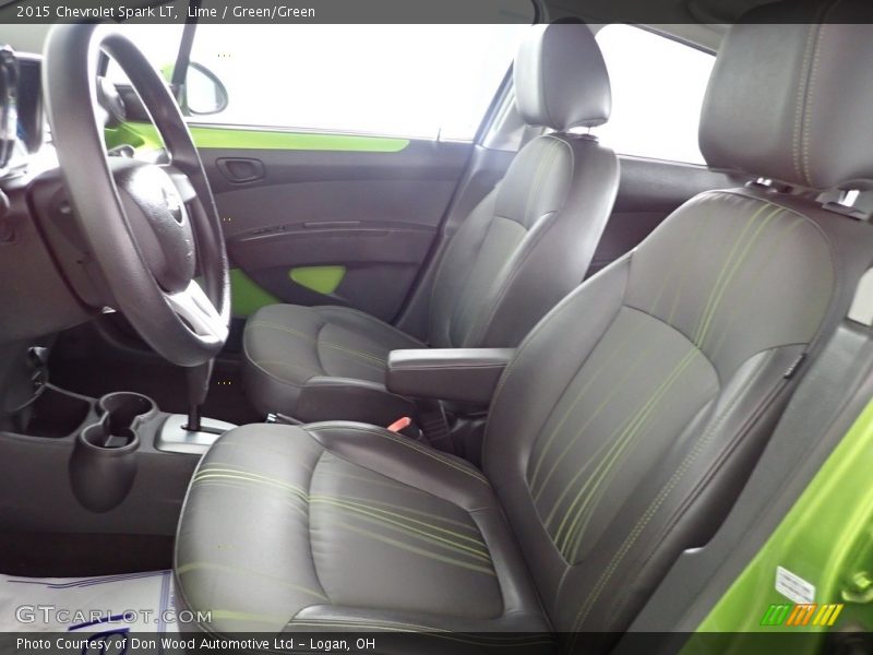 Lime / Green/Green 2015 Chevrolet Spark LT