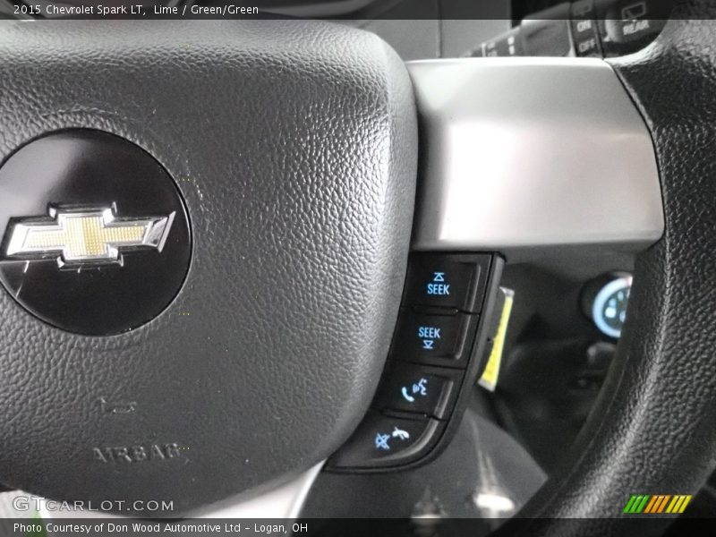 Lime / Green/Green 2015 Chevrolet Spark LT