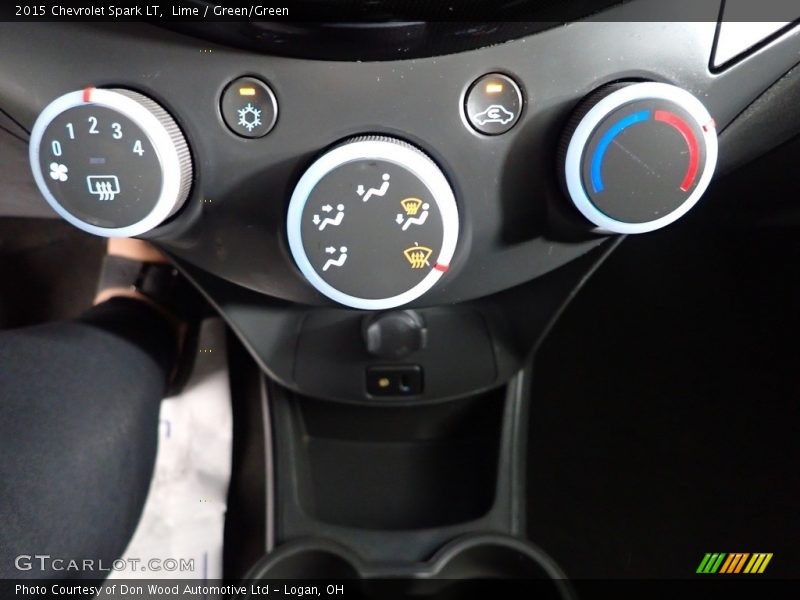 Lime / Green/Green 2015 Chevrolet Spark LT