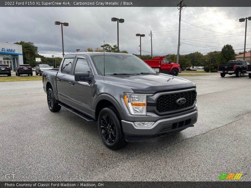 Carbonized Gray Metallic / Black 2022 Ford F150 XL SuperCrew 4x4