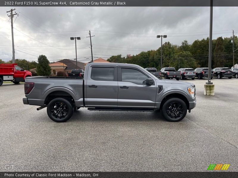 2022 F150 XL SuperCrew 4x4 Carbonized Gray Metallic