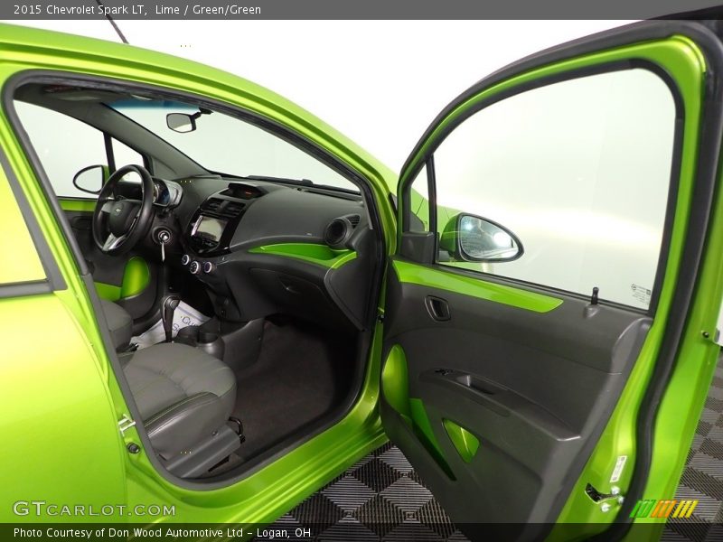 Lime / Green/Green 2015 Chevrolet Spark LT