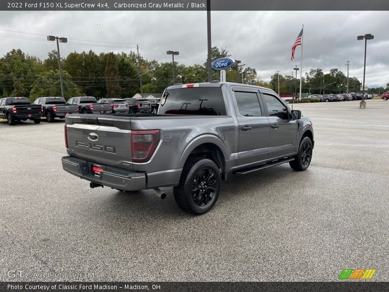 Carbonized Gray Metallic / Black 2022 Ford F150 XL SuperCrew 4x4