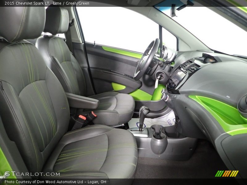 Lime / Green/Green 2015 Chevrolet Spark LT